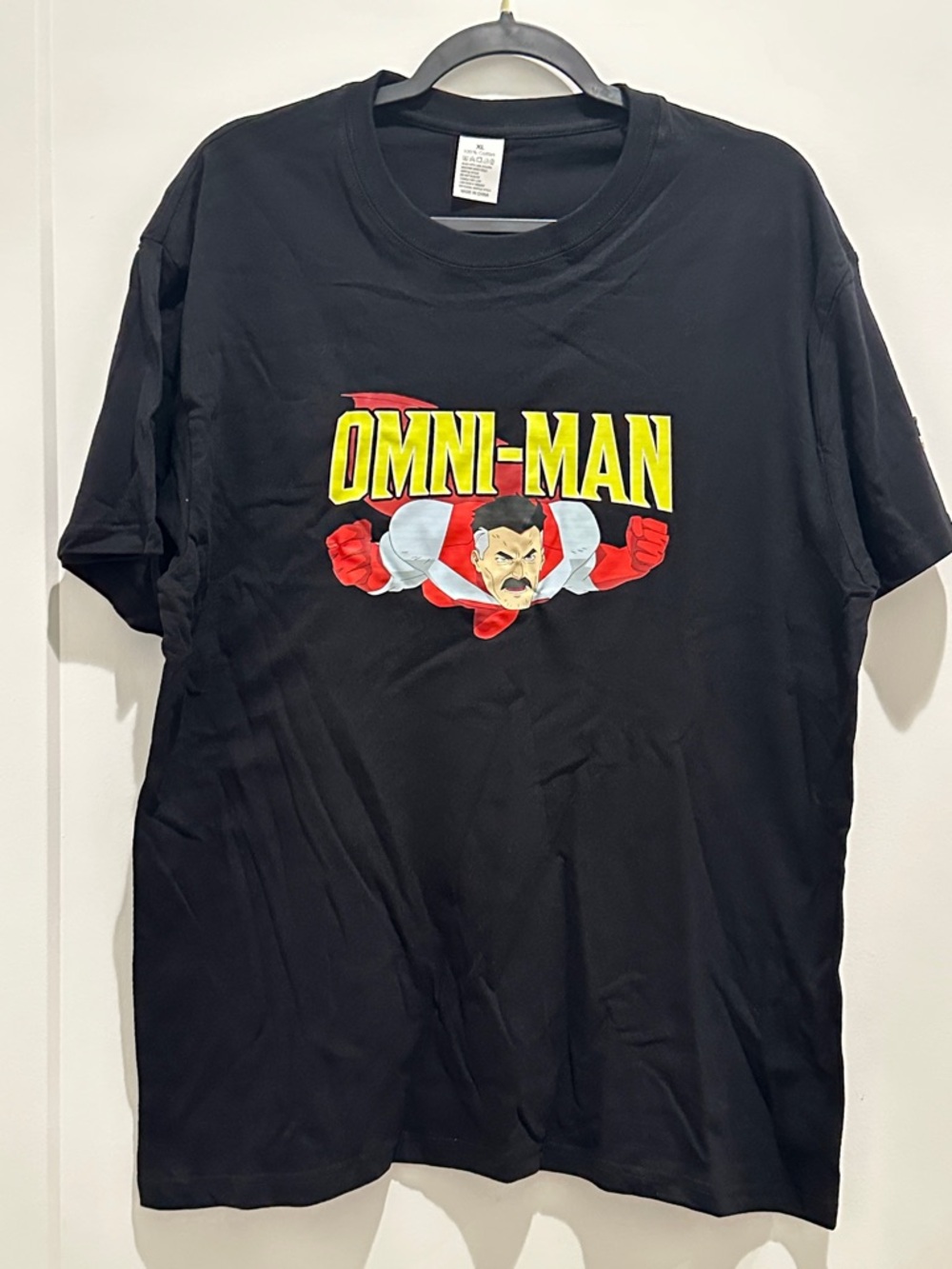 OMNI-MAN Graphic Black Men’s T-Shirt